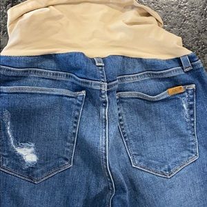 Joe’s High Rise Honey Designer maternity jeans